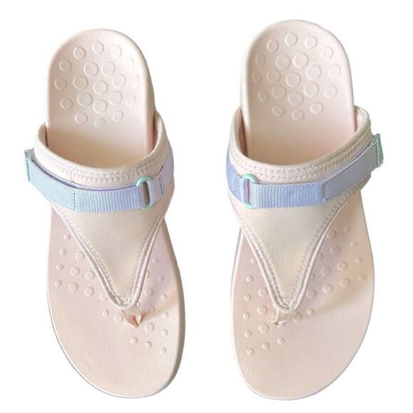 Vionic Women's Pink and Purple Tiffany Sandals - Picture 4 of 9